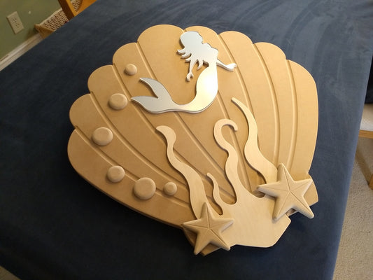 Sea Shell using 3D Cutouts