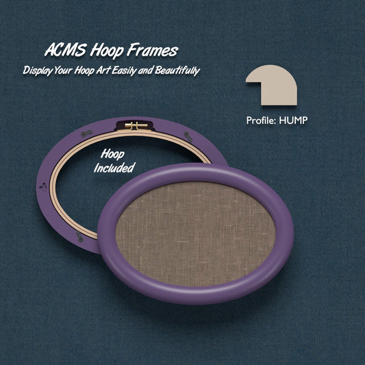 ACMS Oval Hoop Frame - Hump - 1.25" Frame Width