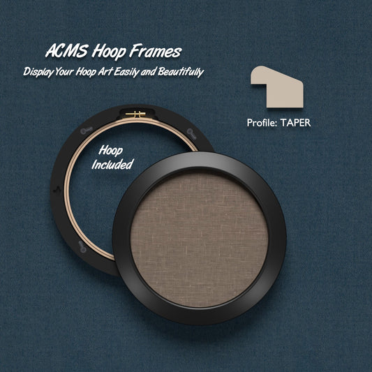 ACMS Round Hoop Frame - Taper - 1.25" Frame Width