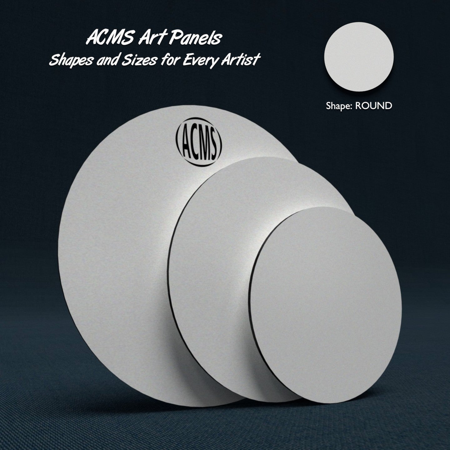 ACMS Round Art Panel - ACM - 1/4" Thick