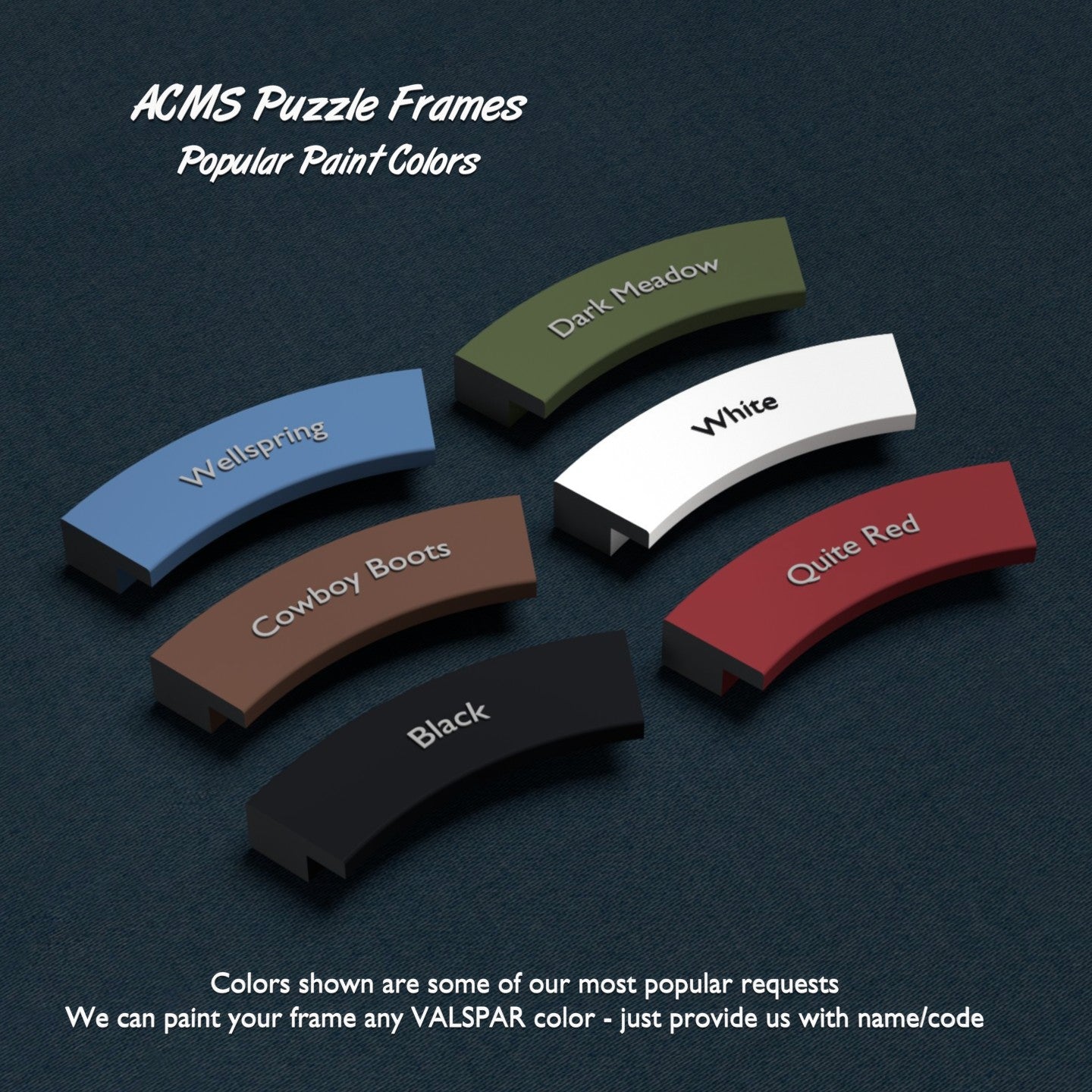 ACMS Round Puzzle Frame - HUMP Profile