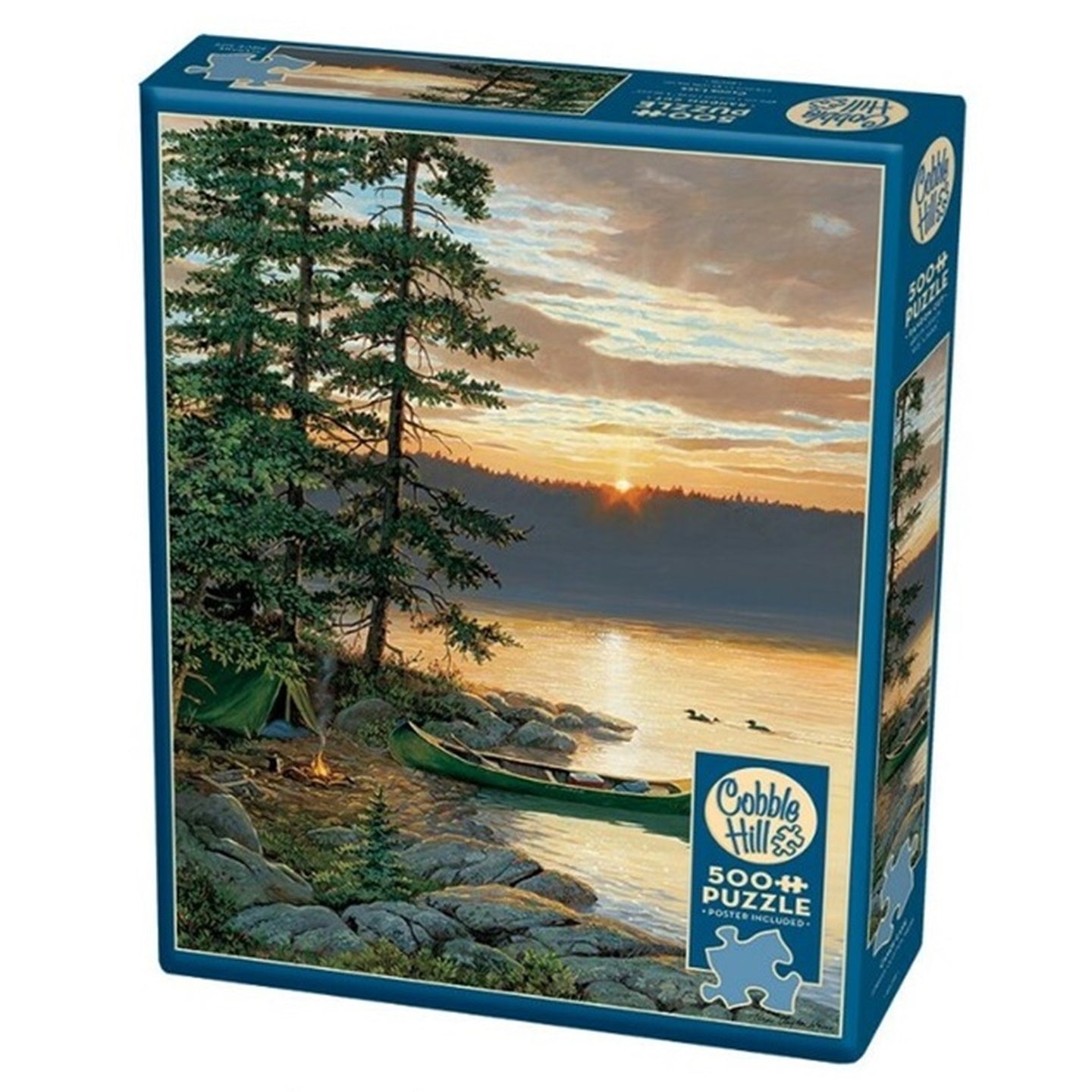 Puzzle Frame Bundle - 500 Piece - Canoe Lake