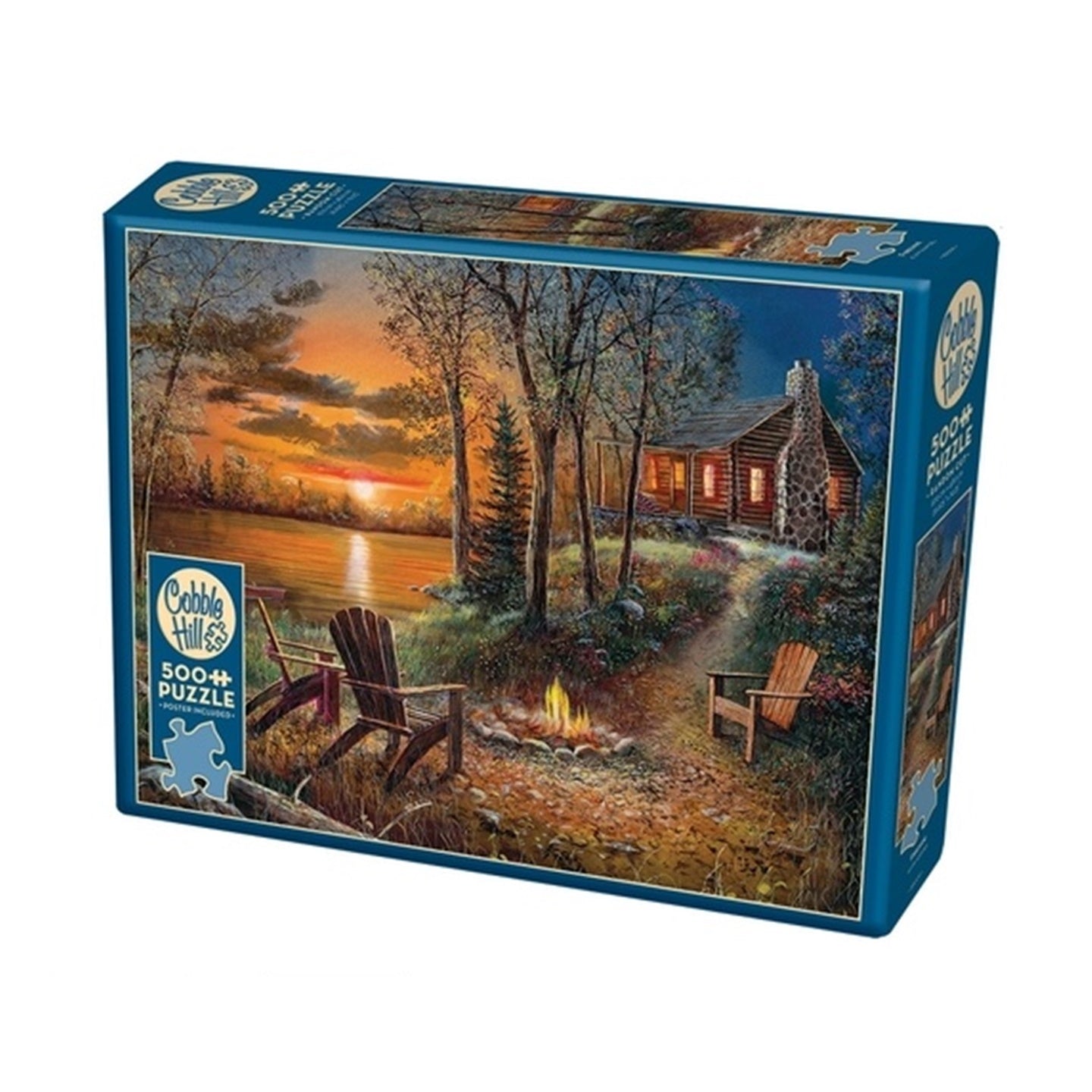 Puzzle Frame Bundle - 500 Piece - Fireside