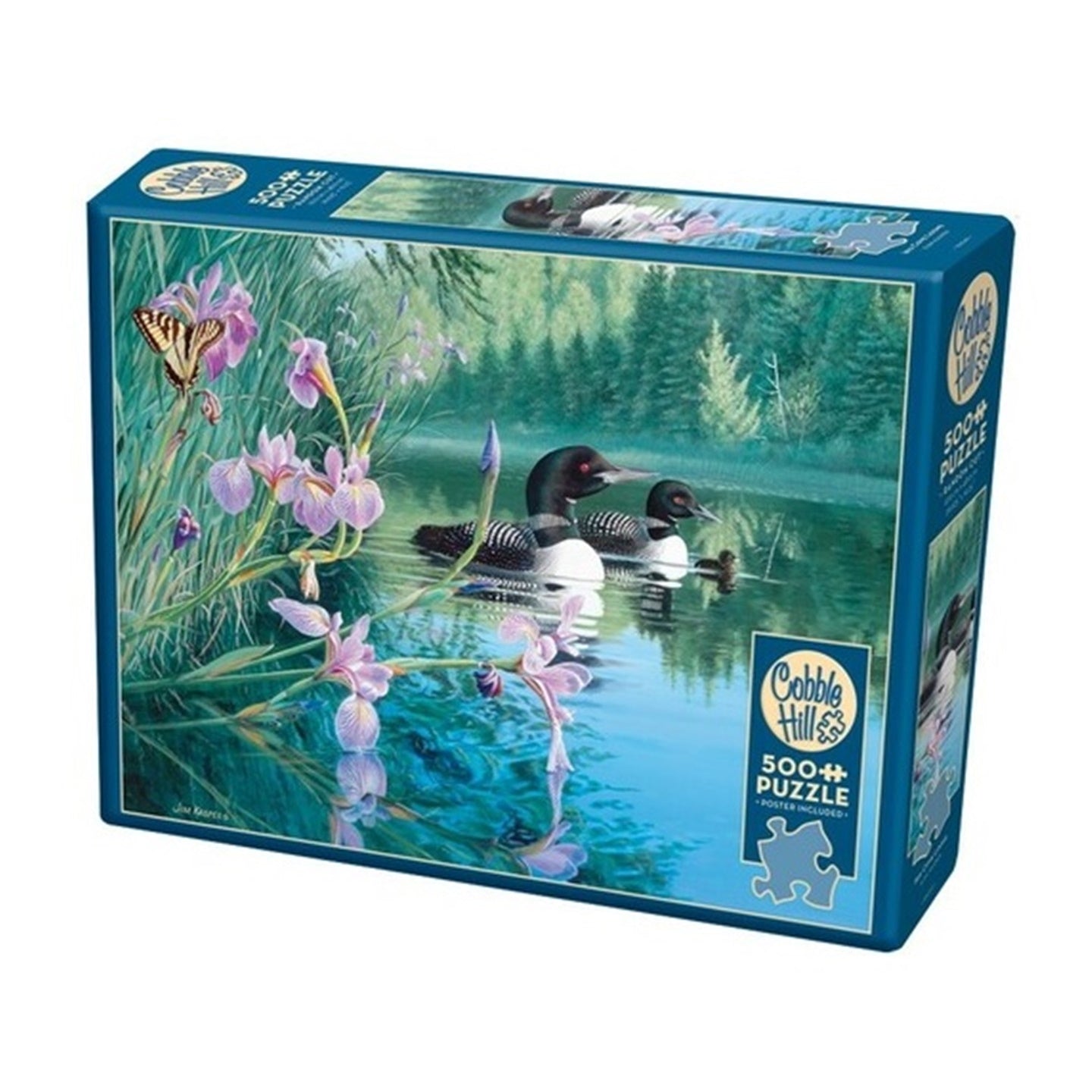Puzzle Frame Bundle - 500 Piece - Iris Cove Loons