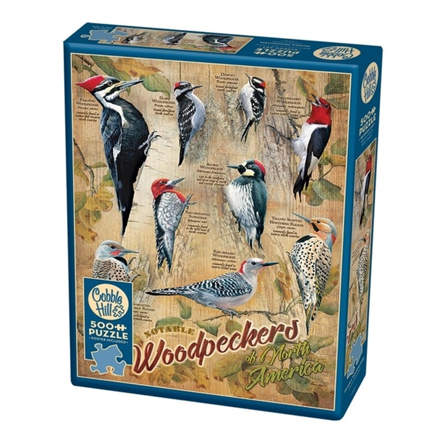 Puzzle Frame Bundle - 500 Piece - Notable Woodpeckers