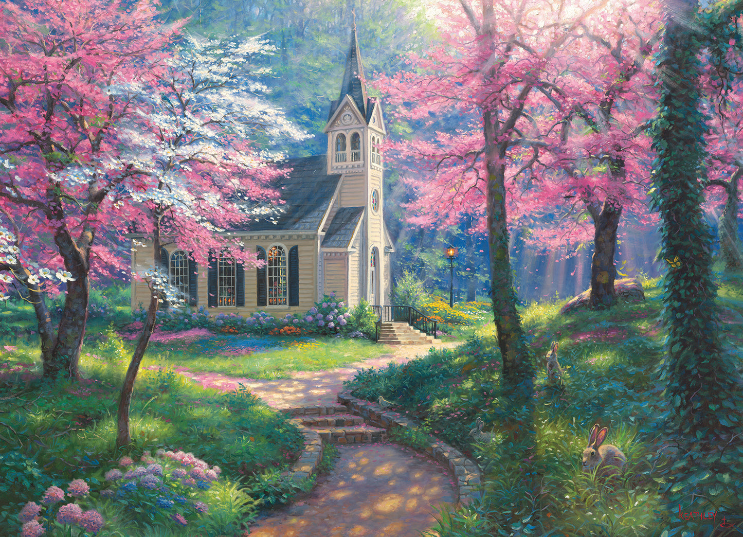 Puzzle Frame Bundle - 500 Piece - Spring's Embrace