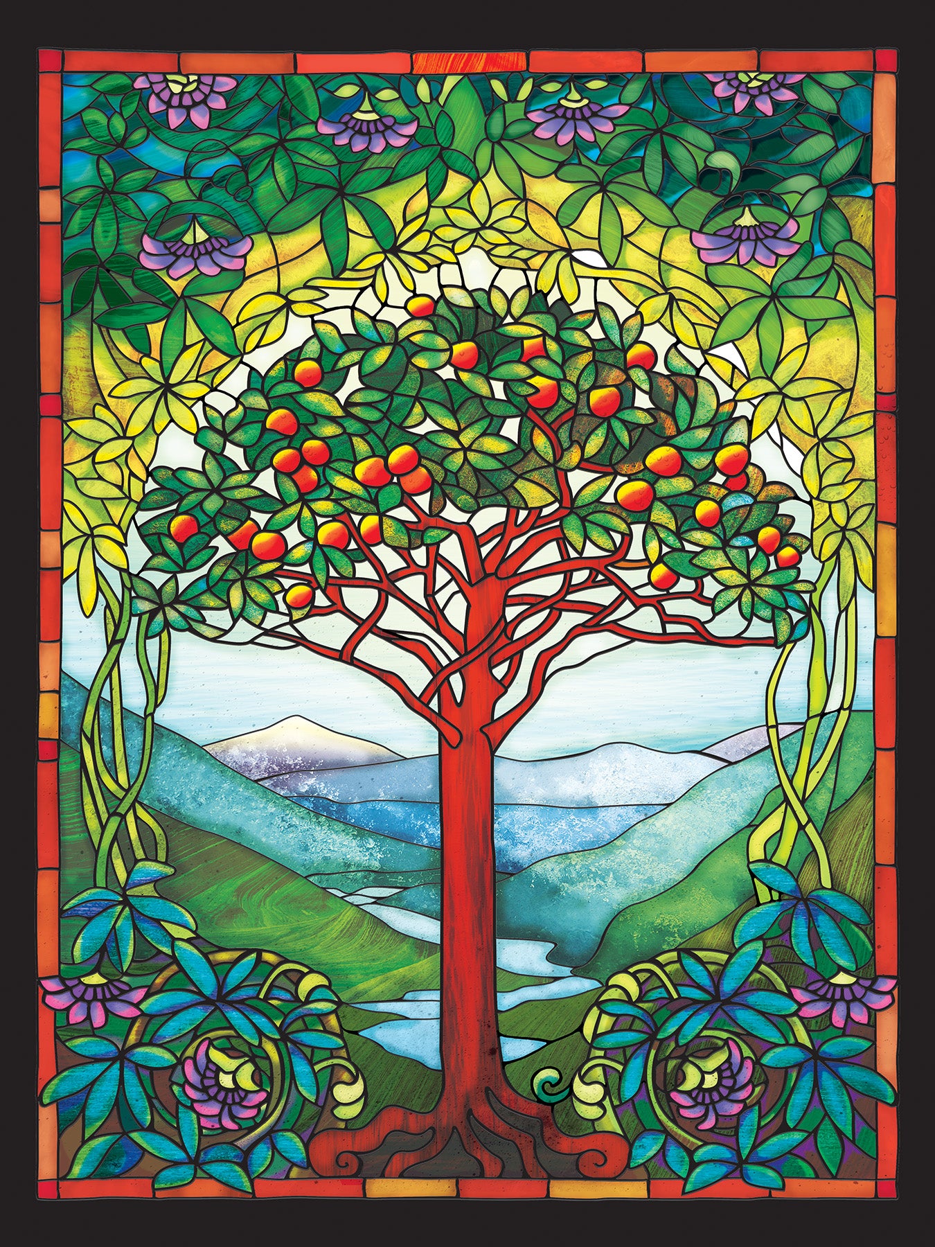 Puzzle - Tree of Life Stained Glass - 275 Piece