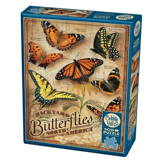 Puzzle - Backyard Butterflies - 500 Piece
