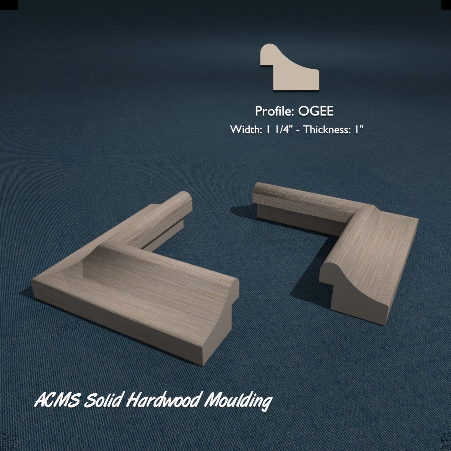 Moulding - OGEE - 1 1/4" Width