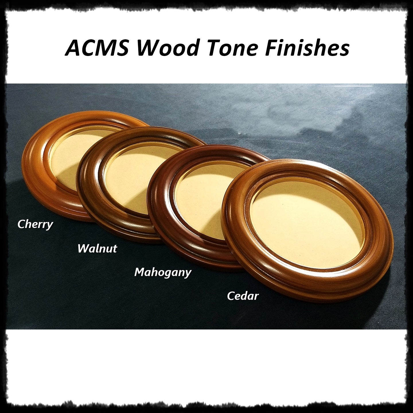 Round Picture Frame - Taper Profile - 1.25" Frame Width