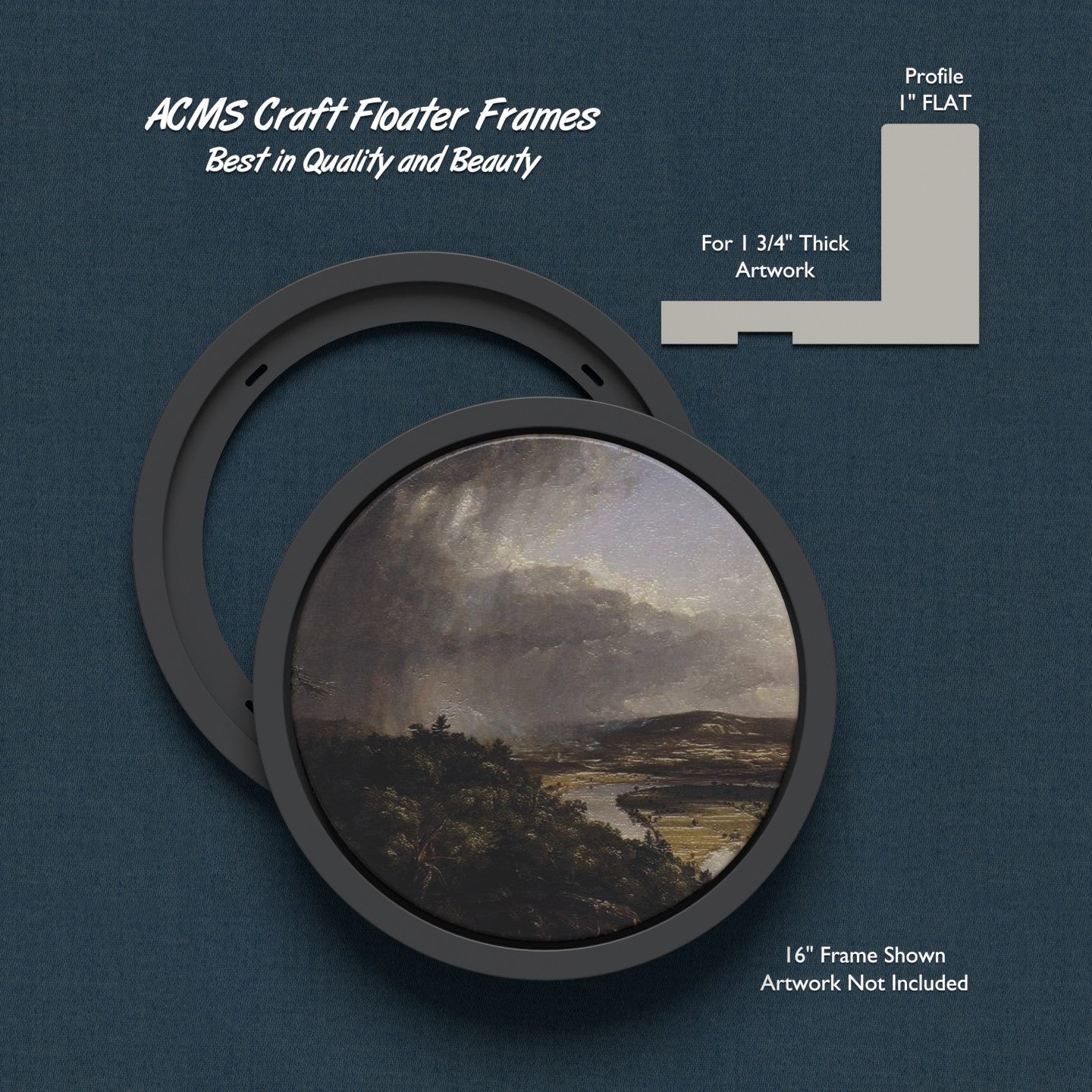 Round Floating Mount