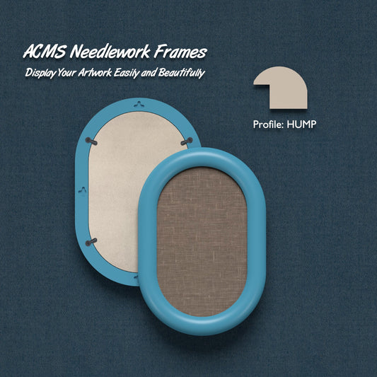 ACMS Capsule Needlework Frame - Hump Profile - 1.25" Frame Width