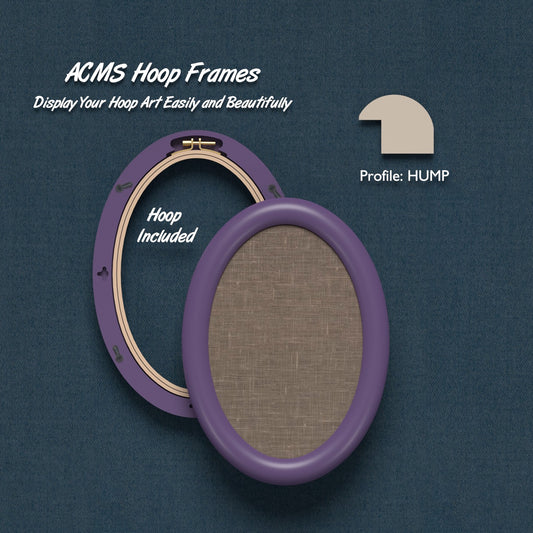 ACMS Oval Hoop Frame - Hump - 1.25" Frame Width