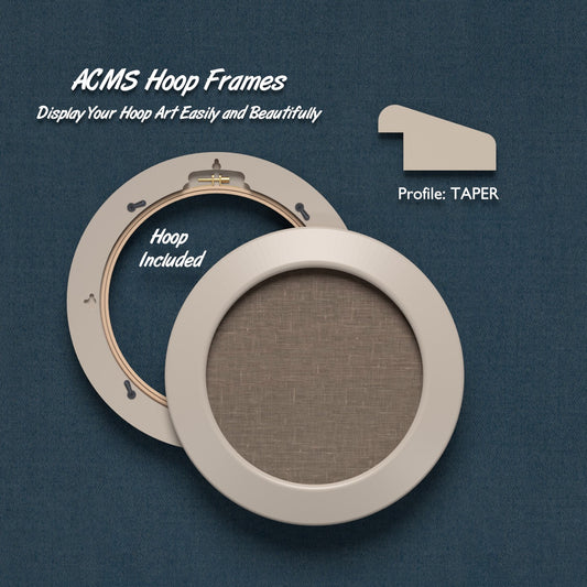 ACMS Round Hoop Frame - Taper - 1.75" Frame Width