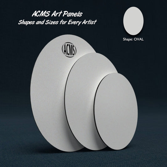 ACMS Oval Art Panel - ACM - 1/4" Thick