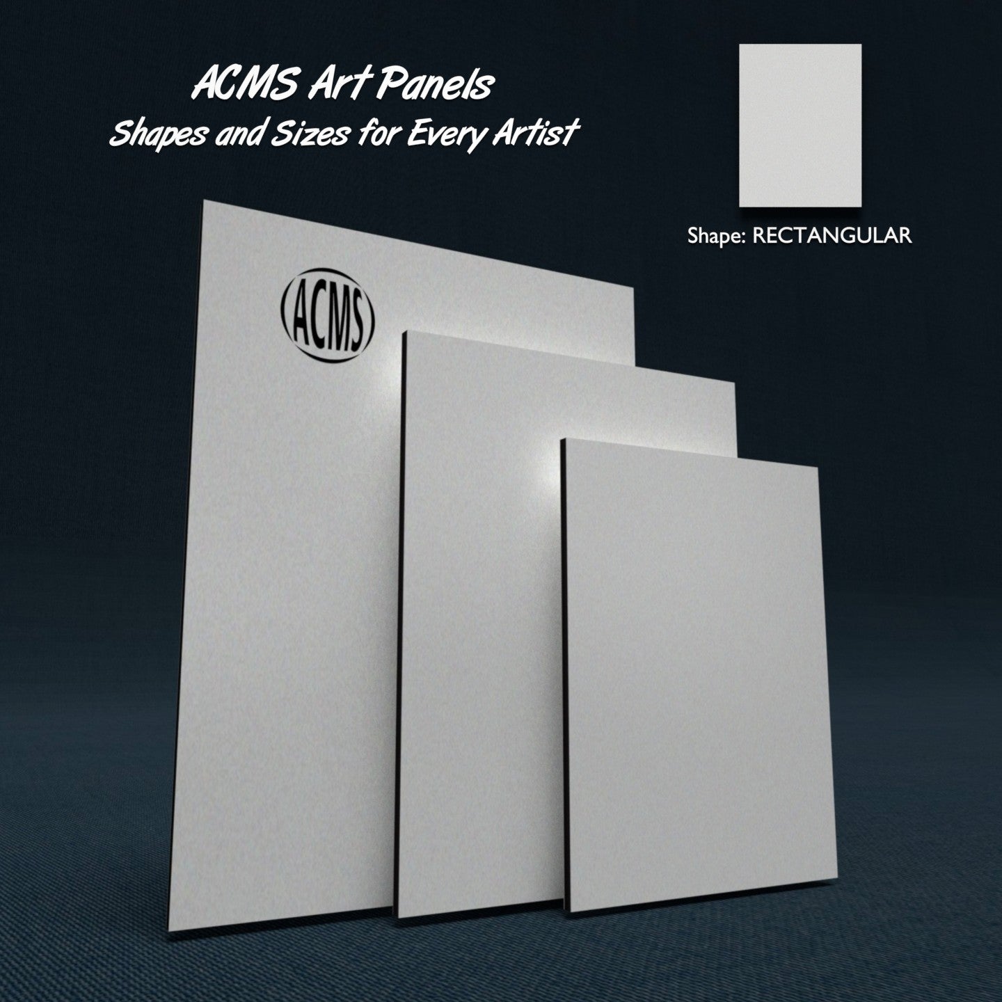 ACMS Rectangular Art Panel - ACM - 1/4" Thick