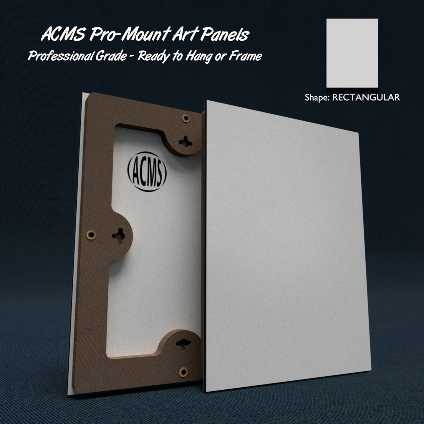 ACMS Rectangular Pro-Mount Art Panel - ACM