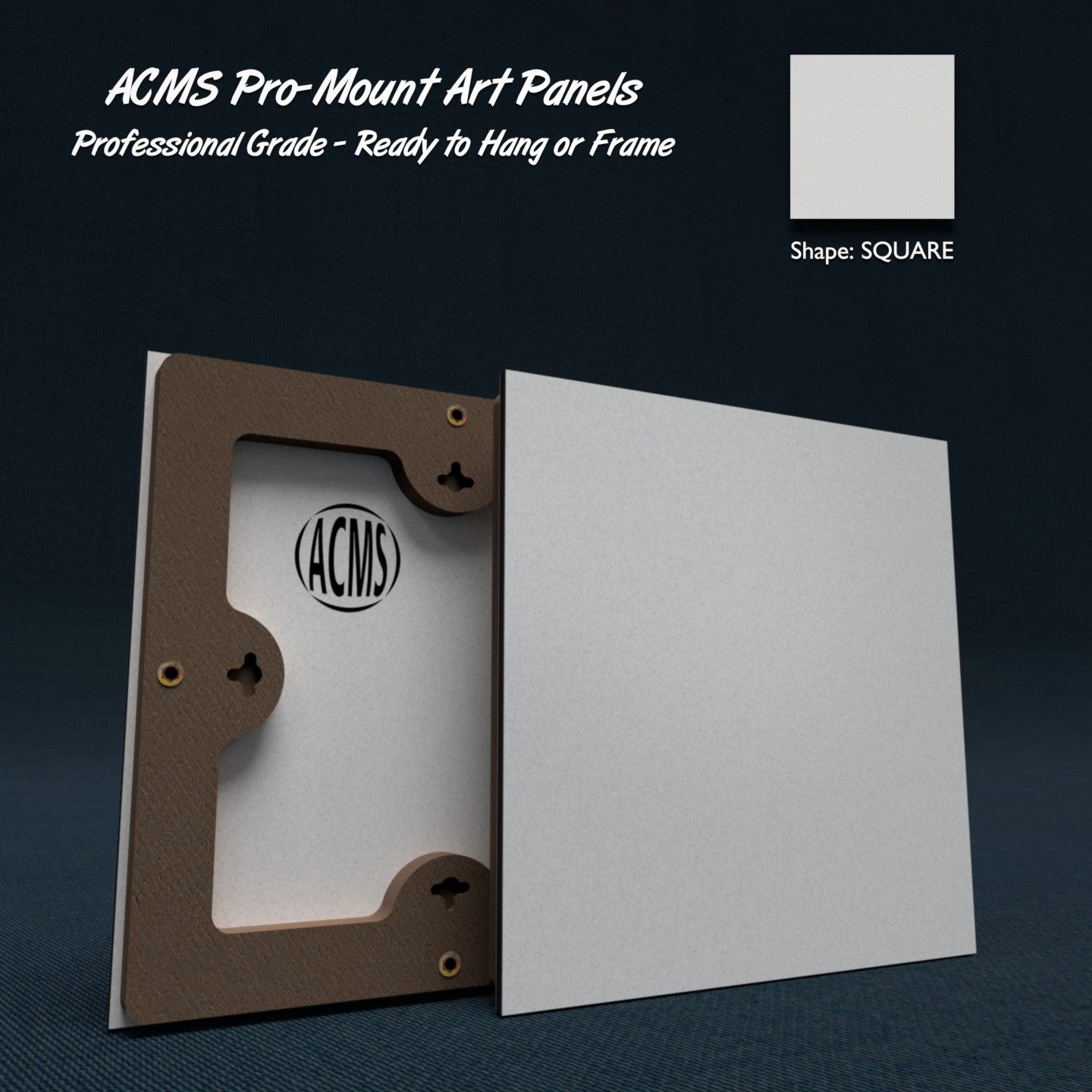 ACMS Square Pro-Mount Art Panel - ACM