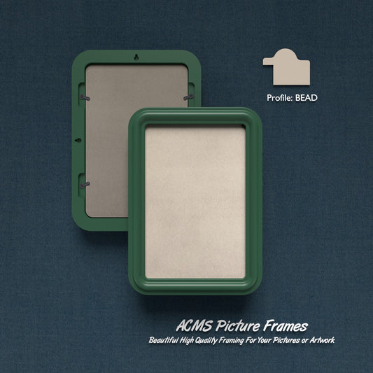ACMS Soft Rectangular Picture  Frame - Bead Profile - 1.25" Frame Width