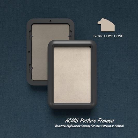 ACMS Soft Rectangular Picture  Frame - Hump Cove Profile - 1.25" Frame Width