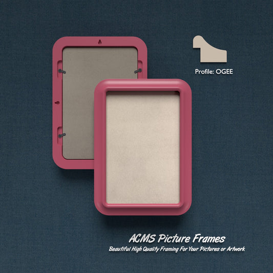 ACMS Soft Rectangular Picture  Frame - Ogee Profile - 1.25" Frame Width