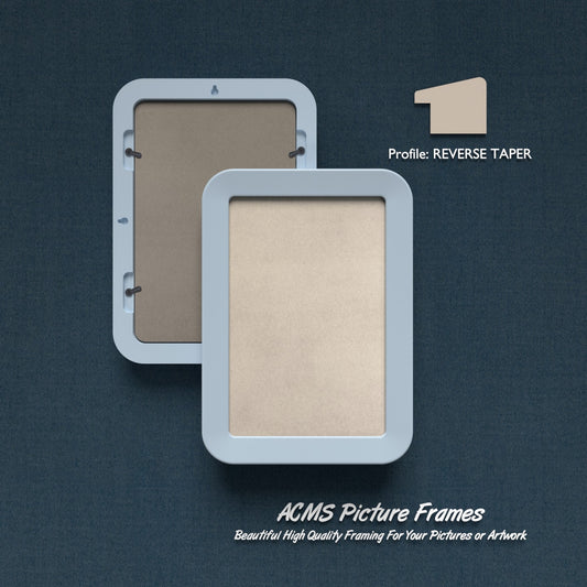 ACMS Soft Rectangular Picture  Frame - Reverse Taper Profile - 1.25" Frame Width