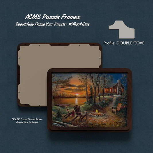 ACMS Rectangular Puzzle Frame - DOUBLE COVE Profile