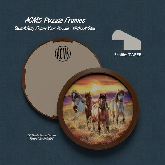 ACMS Round Puzzle Frame - TAPER Profile