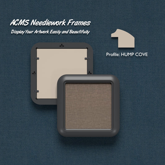 ACMS Square Needlework Frame - Hump Cove - 1.25" Frame Width