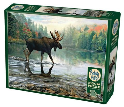 Puzzle - Moose Crossing - 1000 Piece