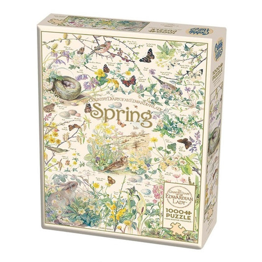 Puzzle - Country Diary: Spring - 1000 Piece