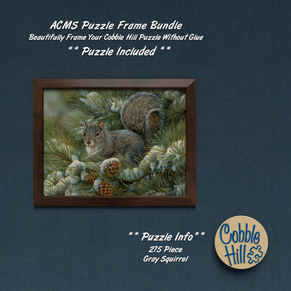 Puzzle Frame Bundle - 275 Piece - Gray Squirrel