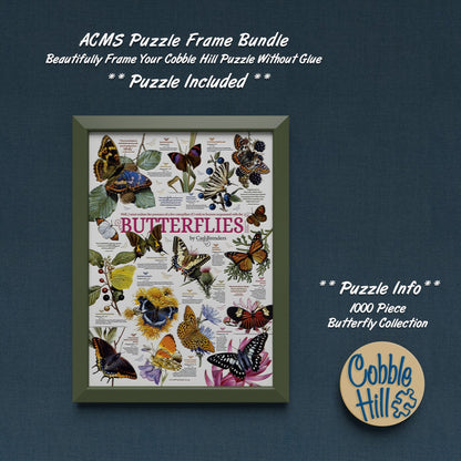 Puzzle Frame Bundle - 1000 Piece - Butterfly Collection
