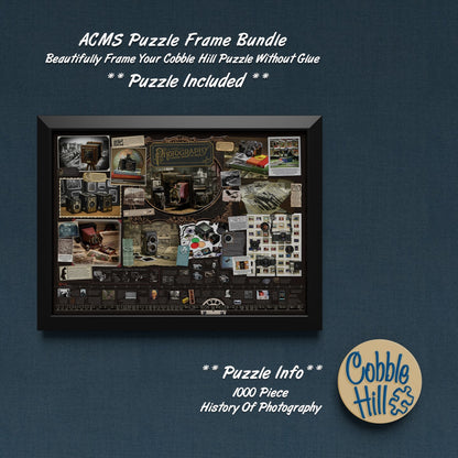 Puzzle Frame Bundle - 1000 Piece - History Of Photography