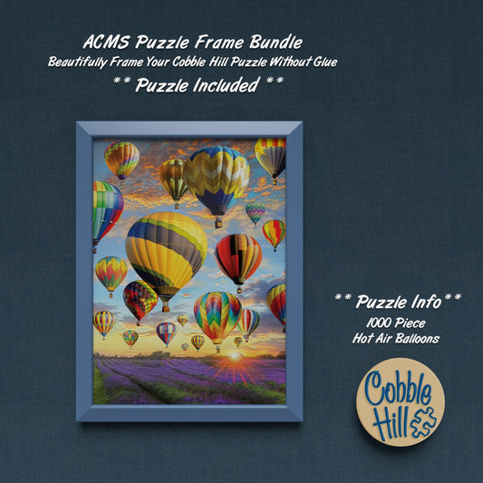 Puzzle Frame Bundle - 1000 Piece - Hot Air Balloons