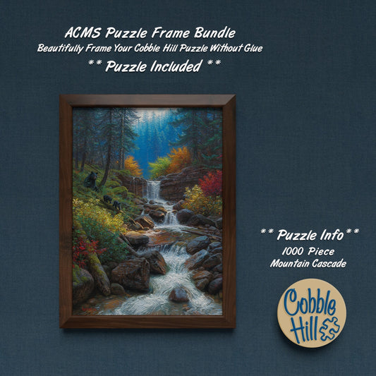 Puzzle Frame Bundle - 1000 Piece - Mountain Cascade