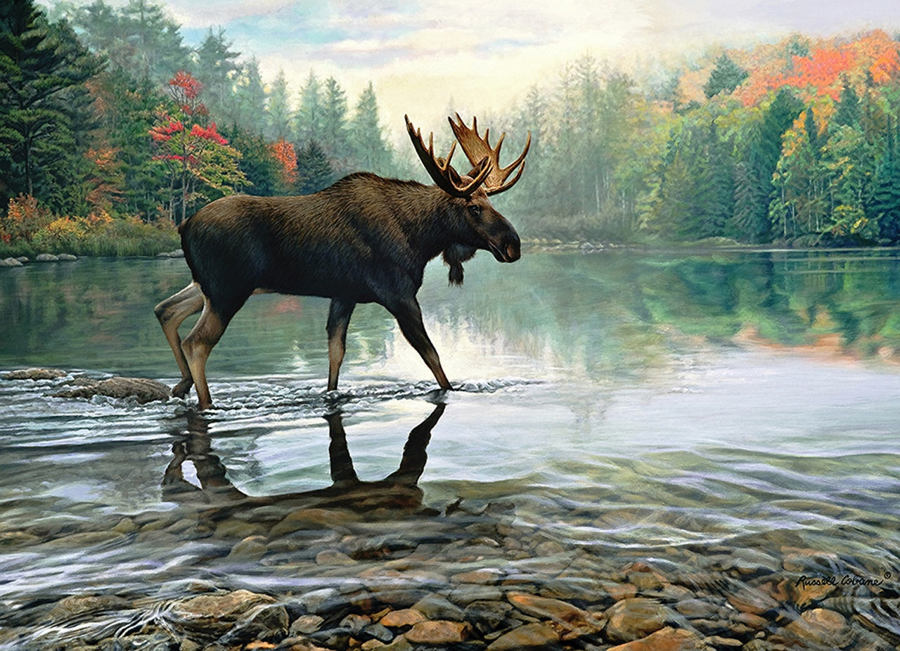 Puzzle - Moose Crossing - 1000 Piece