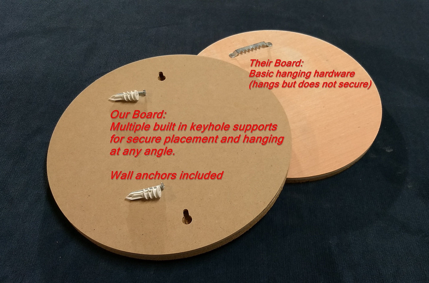 Oval Pin Board