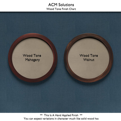 Round Craft Frame - FLAT Profile - 1 1/4" Frame Width - 1" Thick
