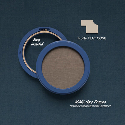 Hoop Frame - Flat Cove Profile - 1.25" Frame Width