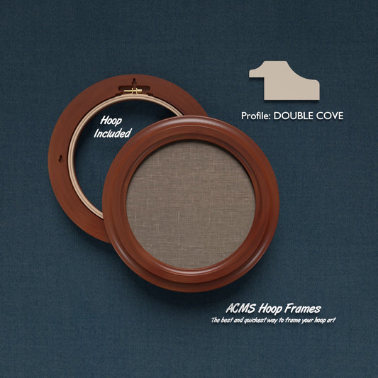 Hoop Frame - Double Cove - 1.75" Frame Width