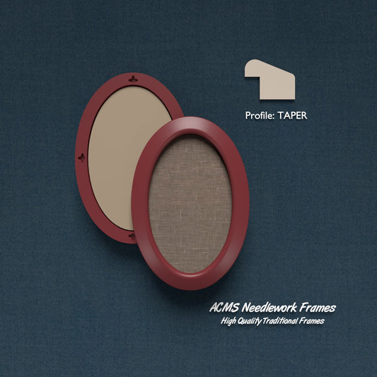 Oval Frame - Taper Profile - 1.25" Frame Width