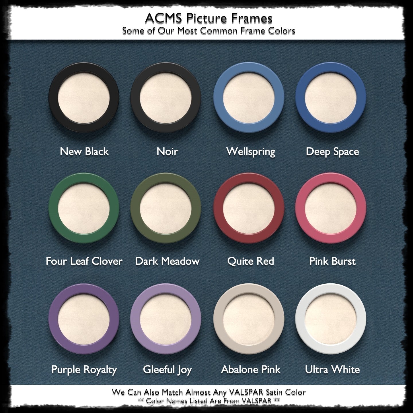 Oval Picture Frame - Bead Profile - 1.25" Frame Width