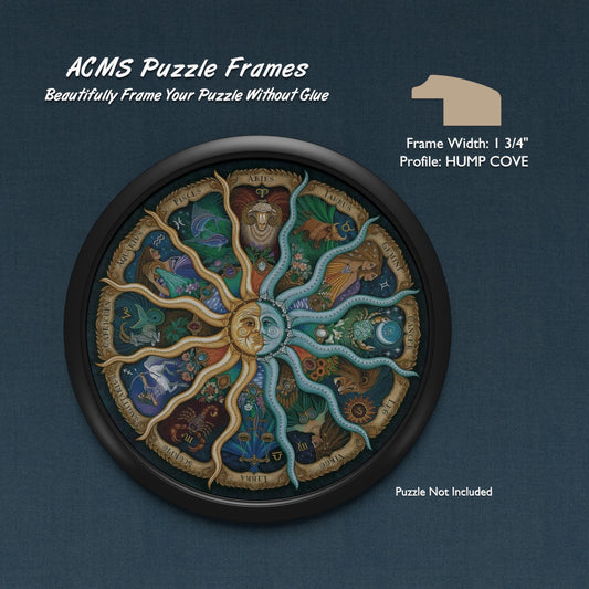 Puzzle Frame - HUMP COVE Profile - 1 3/4" Frame Width - 1" Thick