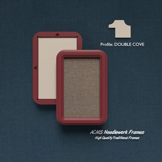 Rectangular Frame - Double Cove - 1.25" Frame Width
