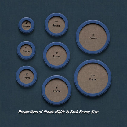 Hoop Frame - Flat Cove Profile - 1.25" Frame Width
