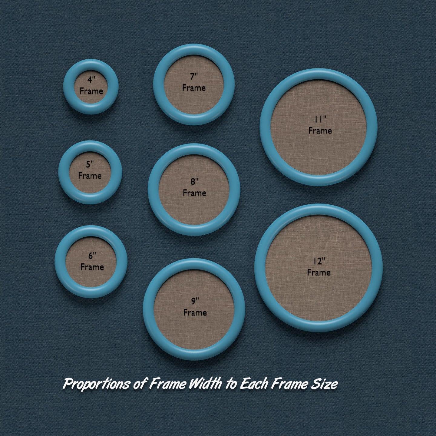 Hoop Frame - Hump - 1.25" Frame Width